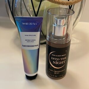 Bath and Body Works Body Spray and Hand Cream NWT